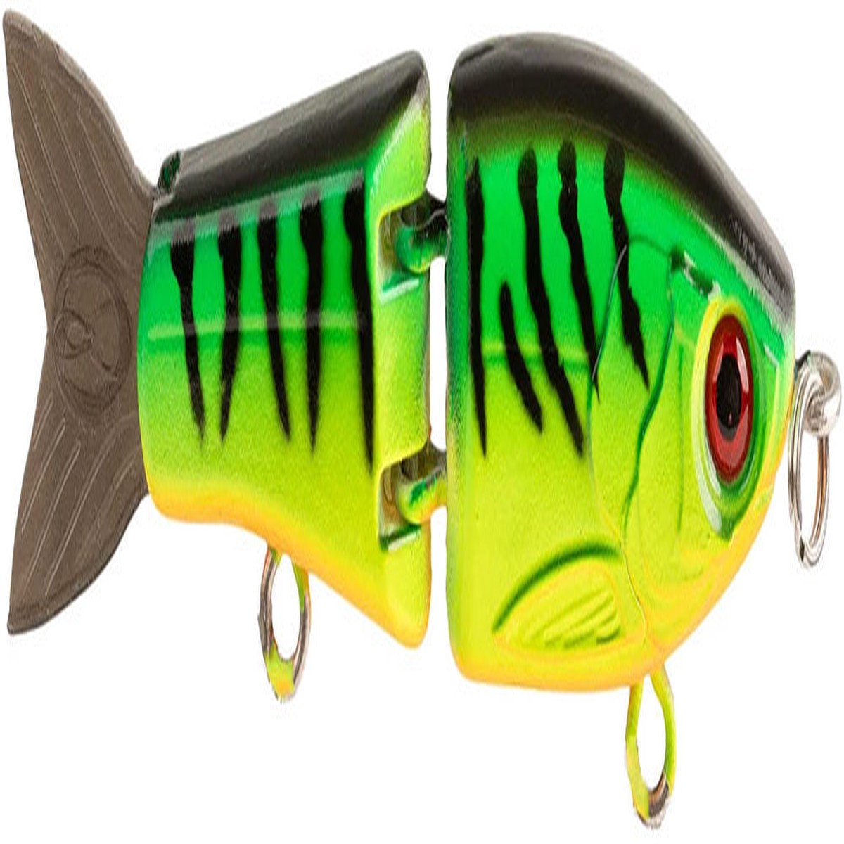 Strike King Bitsy Glidebait - 2.5 Inch - Fire Tiger | 2.5 inch - 1/4 oz - #8 hooks
