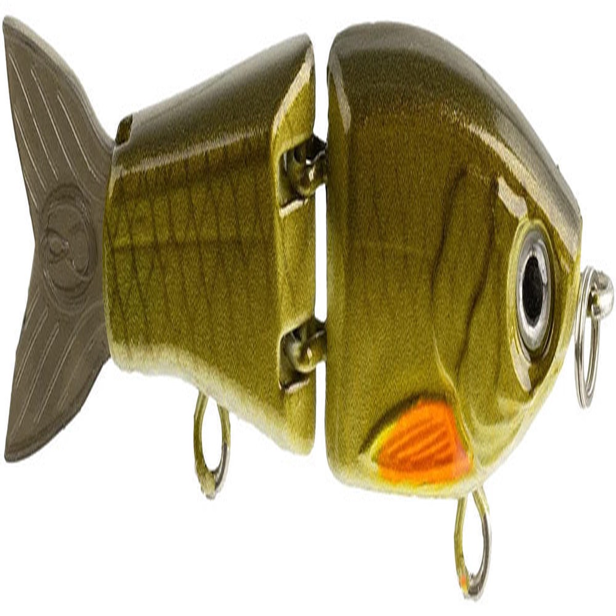 Strike King Bitsy Glidebait - 2.5 Inch - Golden Shiner | 2.5 inch - 1/4 oz - #8 hooks