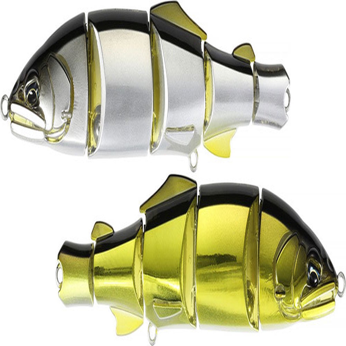 Duo Realis Dead Drift 100 Floating Swimbait - 3.9 Inch - Silver/Gold | 3.9 inch - 1 oz