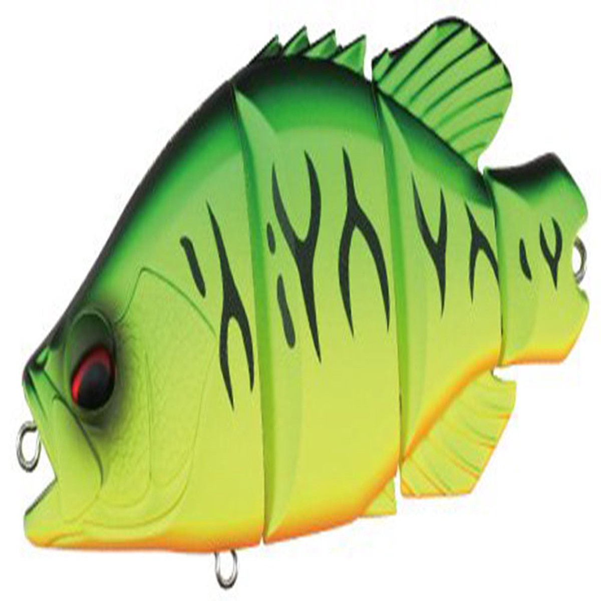Duo Realis Snappy Crappie Slow Sinking Swimbait - 3.7 Inch - Mat Tiger | 3.7 inch - 1 1/8 oz