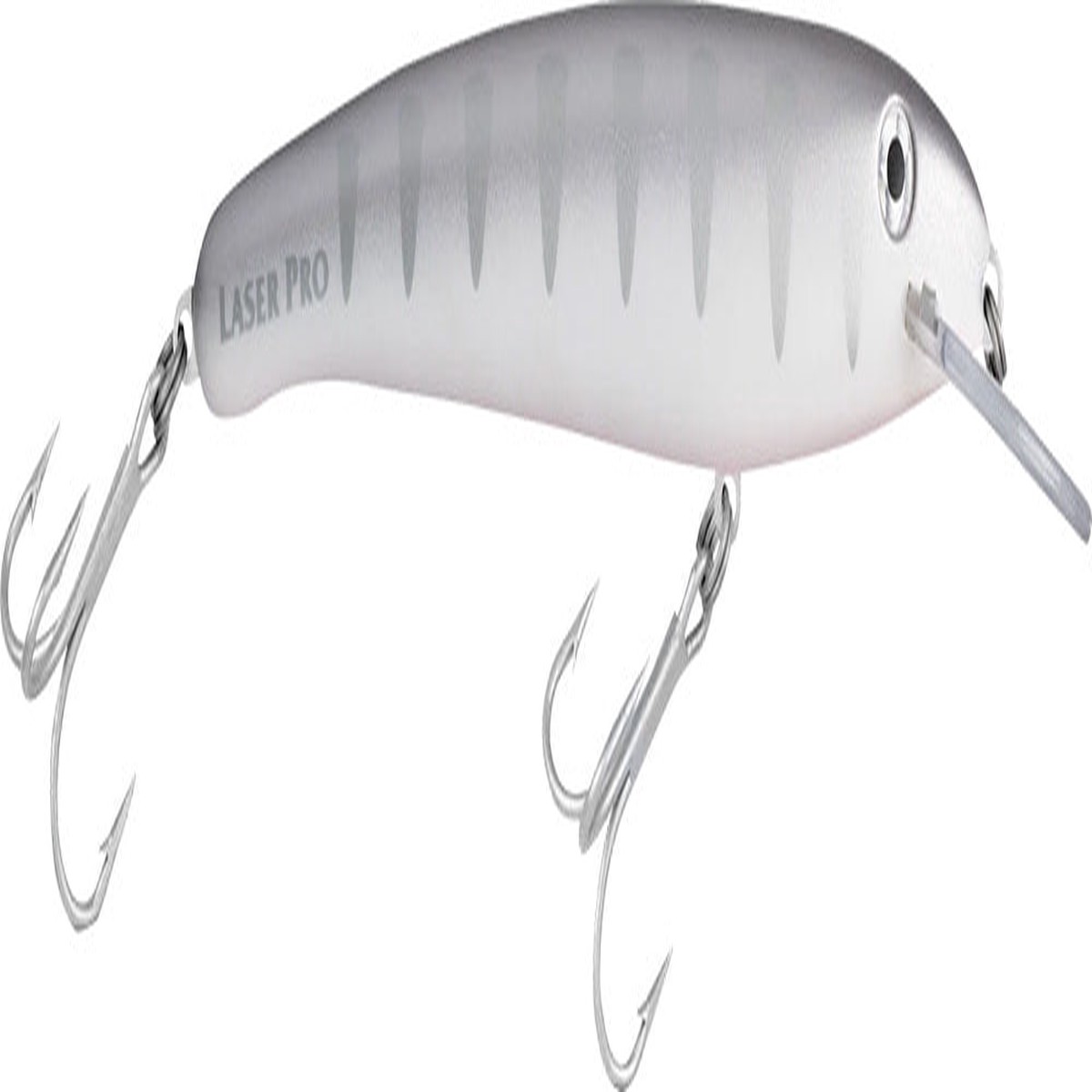 Halco Laser Pro 190 Extra Deep Diving Trolling Plug - 7.4 Inch - Silver Shadow | 7.4 inch - 1 5/8 oz
