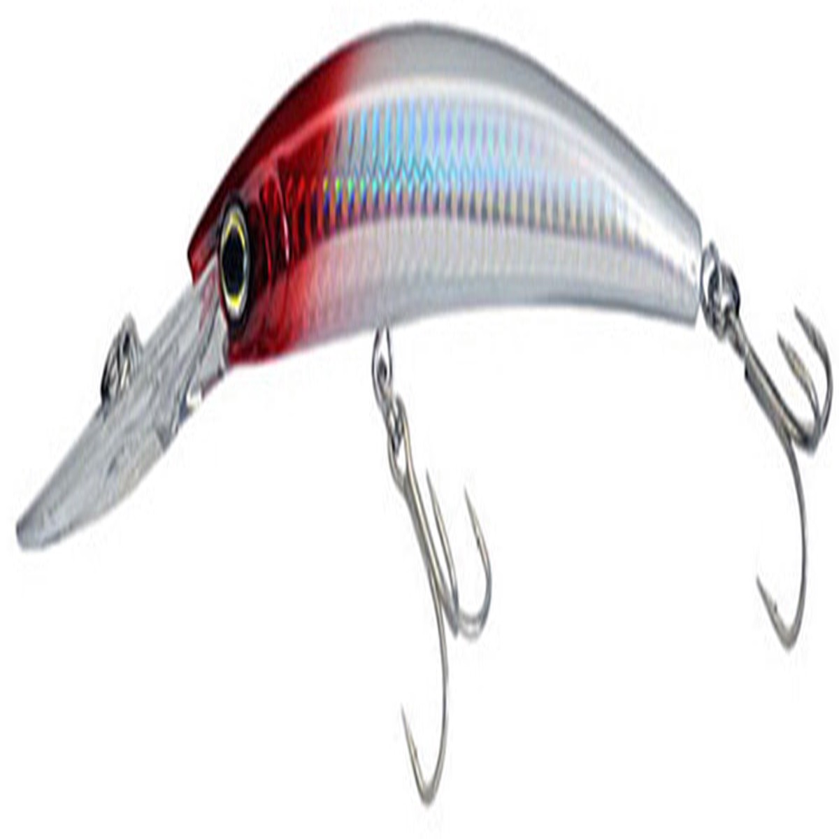 Yo-Zuri Crystal Minnow Floating Deep Diver Trolling Lure 90mm - 3.5 Inch - Red Head | 3.5 Inch