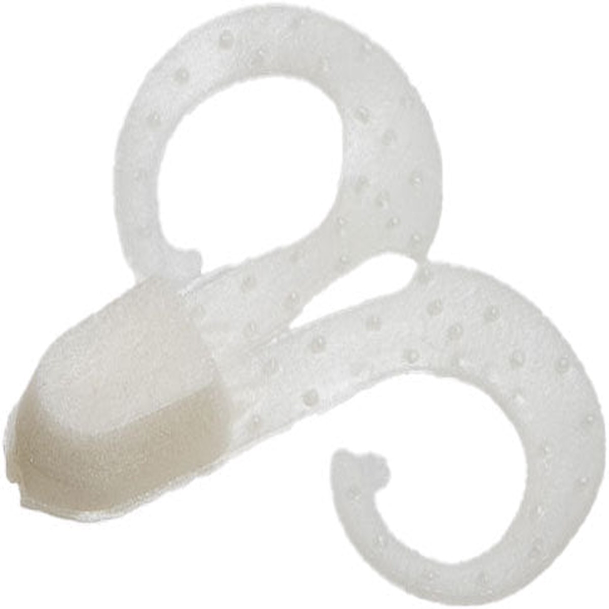 Zoom Swimmin' Chunk Jig Trailer - 3 Inch - White Pearl