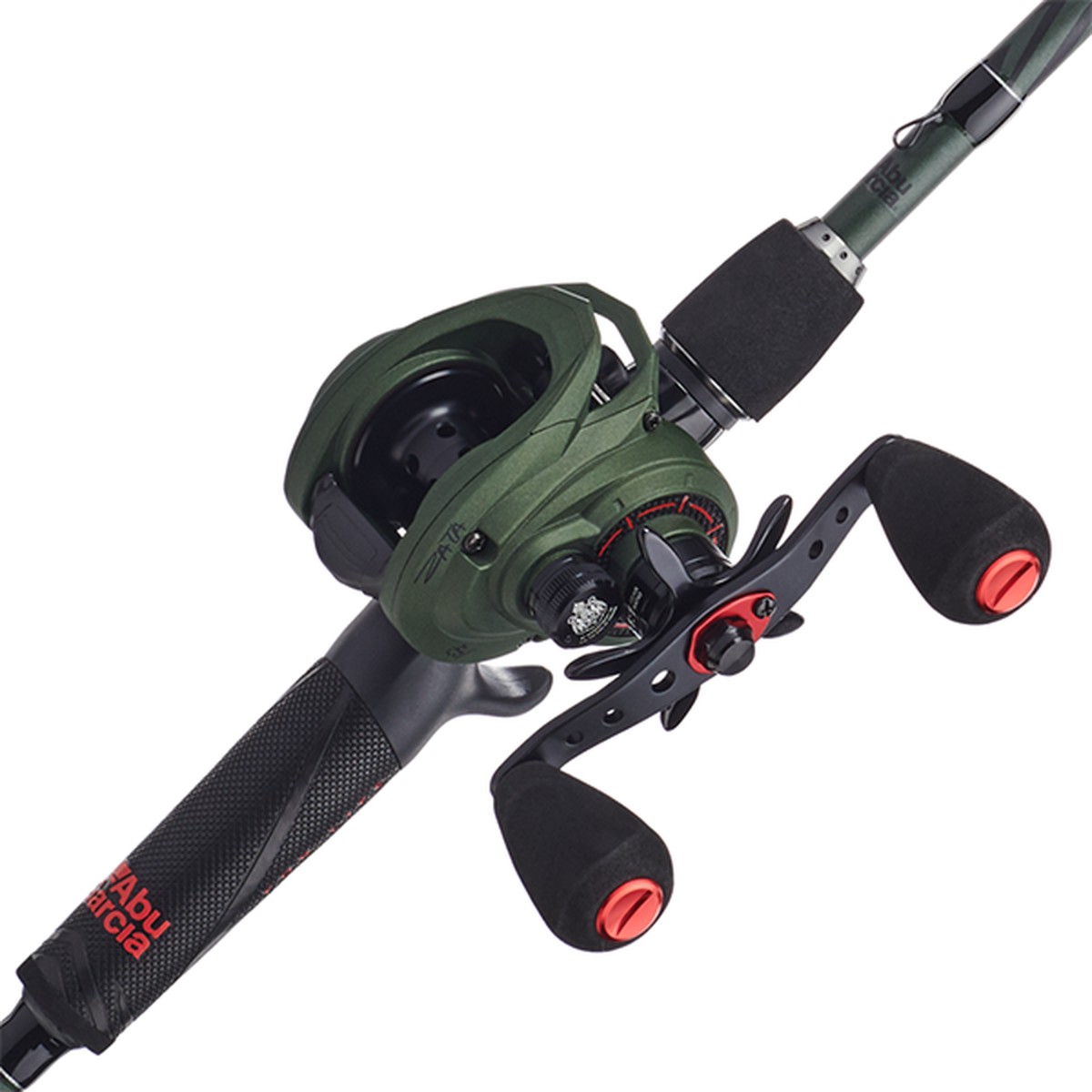 Abu Garcia Zata 12-20 Pound 1 Piece 7 Feet Medium Heavy Baitcasting Reel and Rod Combo - Default Title