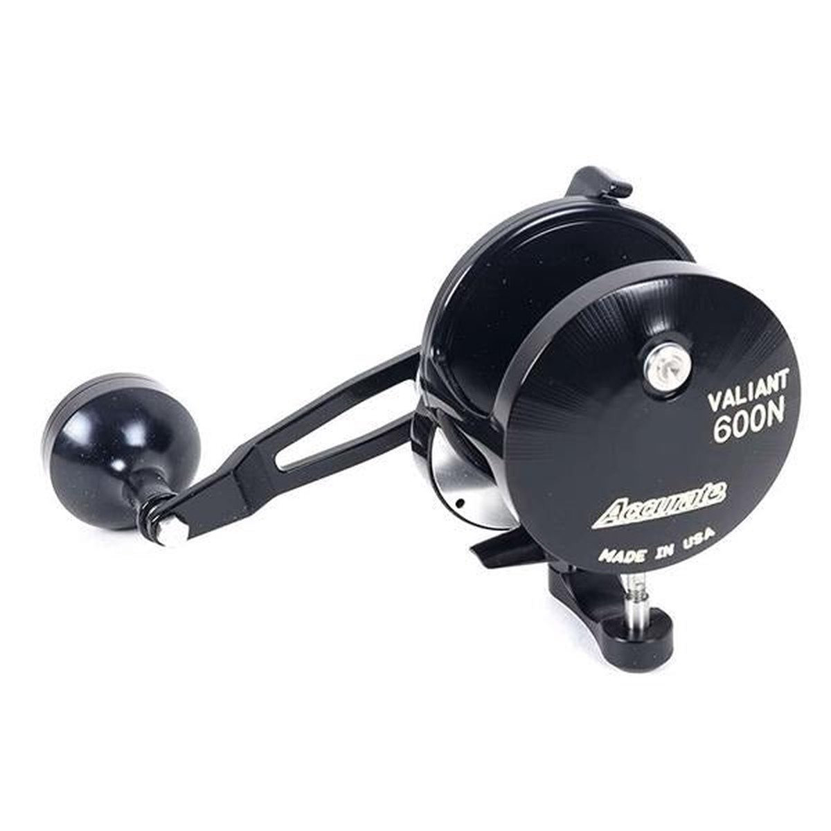 Accurate BV-600N Boss Valiant Conventional Reel - Black - Right Hand