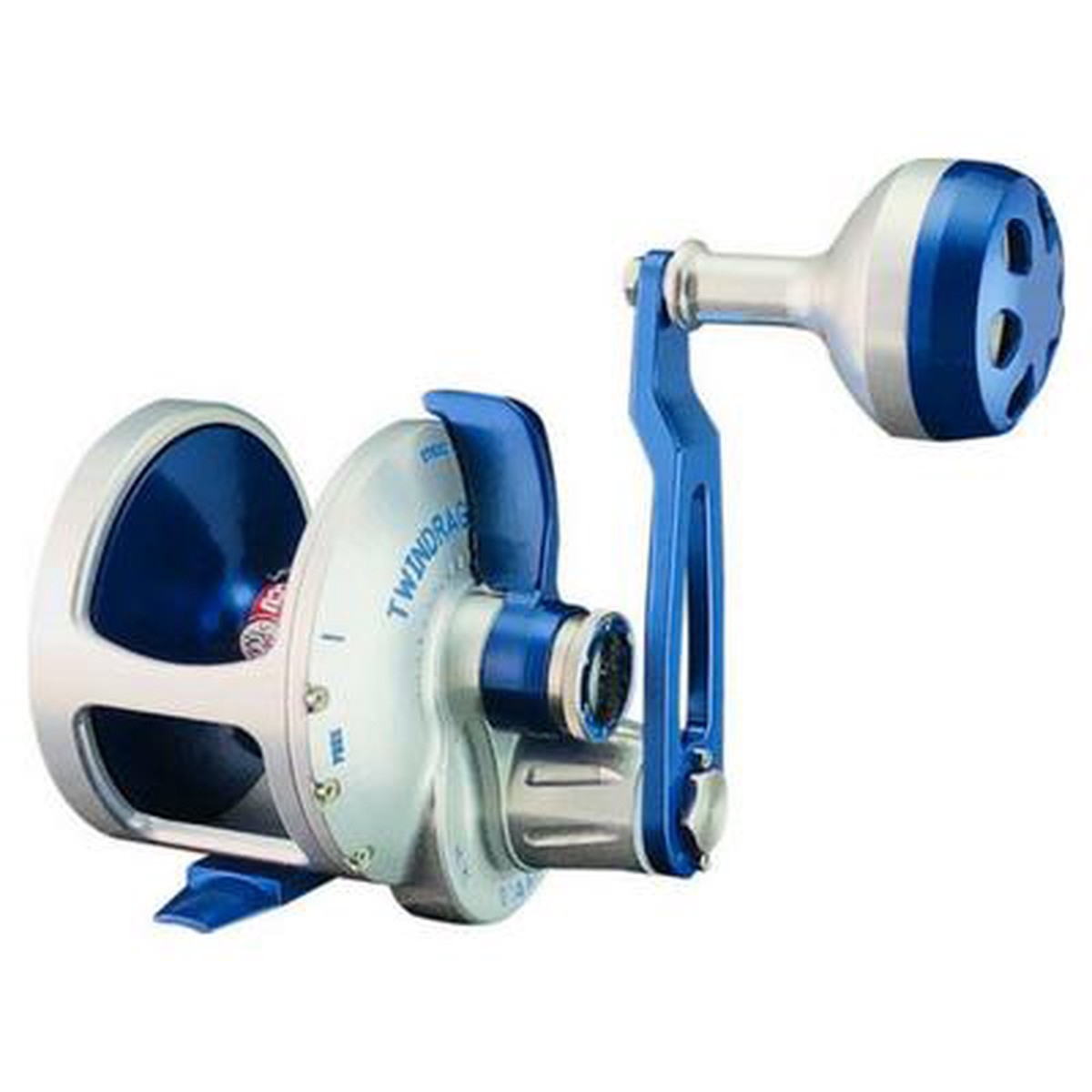 Accurate BV-600N Boss Valiant Conventional Reel - Blue/Silver - Right Hand