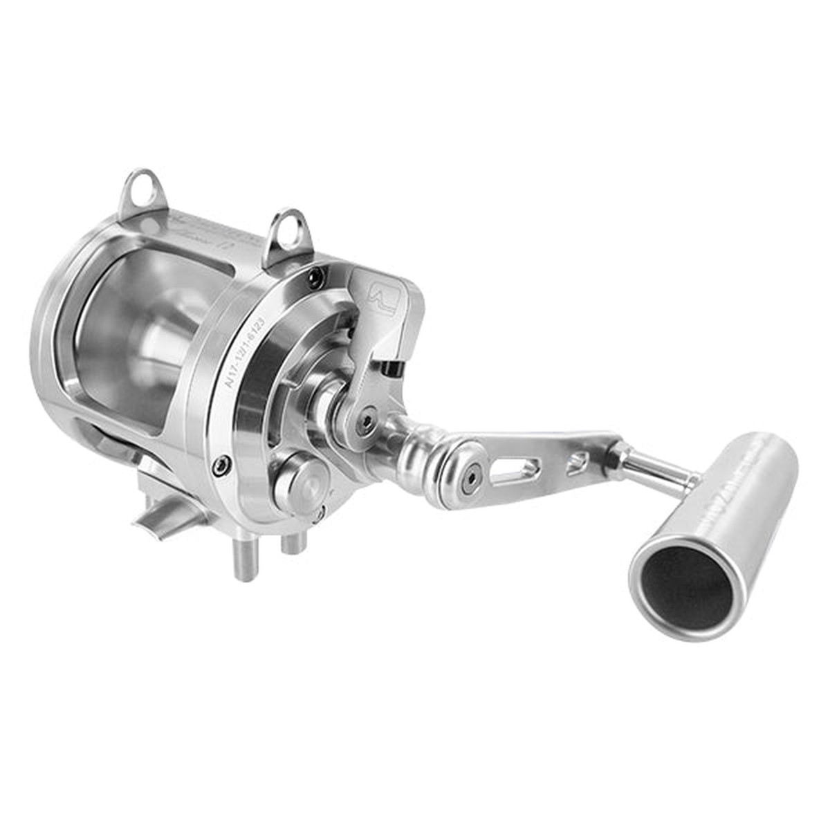 Alutecnos Albacore 12 One Speed Reel - Silver - Right Hand