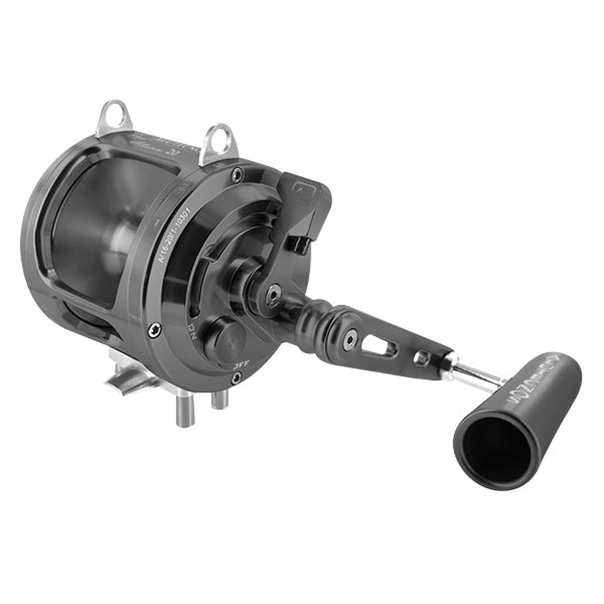 Alutecnos Albacore 20 One Speed Reel - Gunmetal - Right Hand