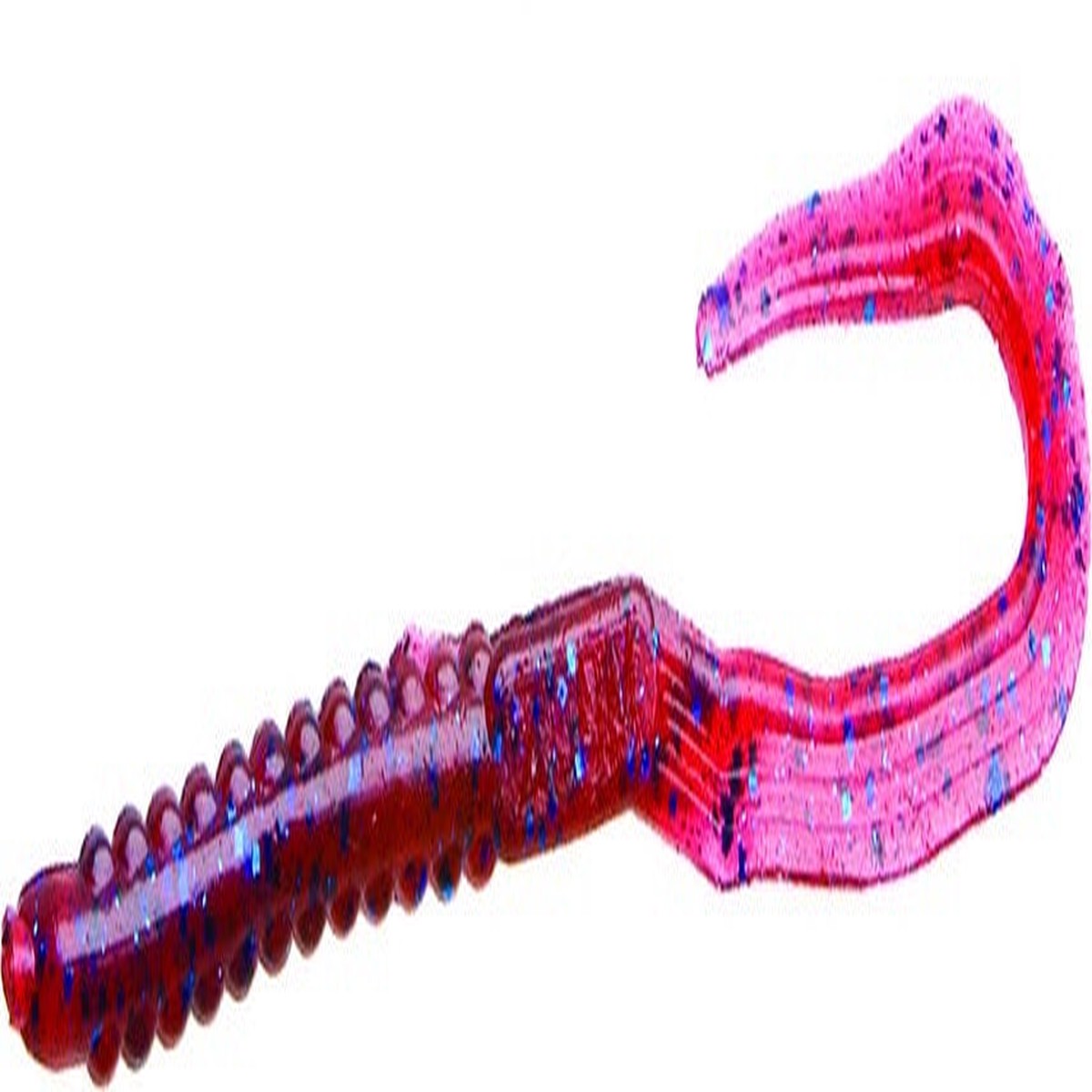 Zoom 001004 U-Tale Worm, 6 3/4", 20Pk, Plum (284174) - Default Title