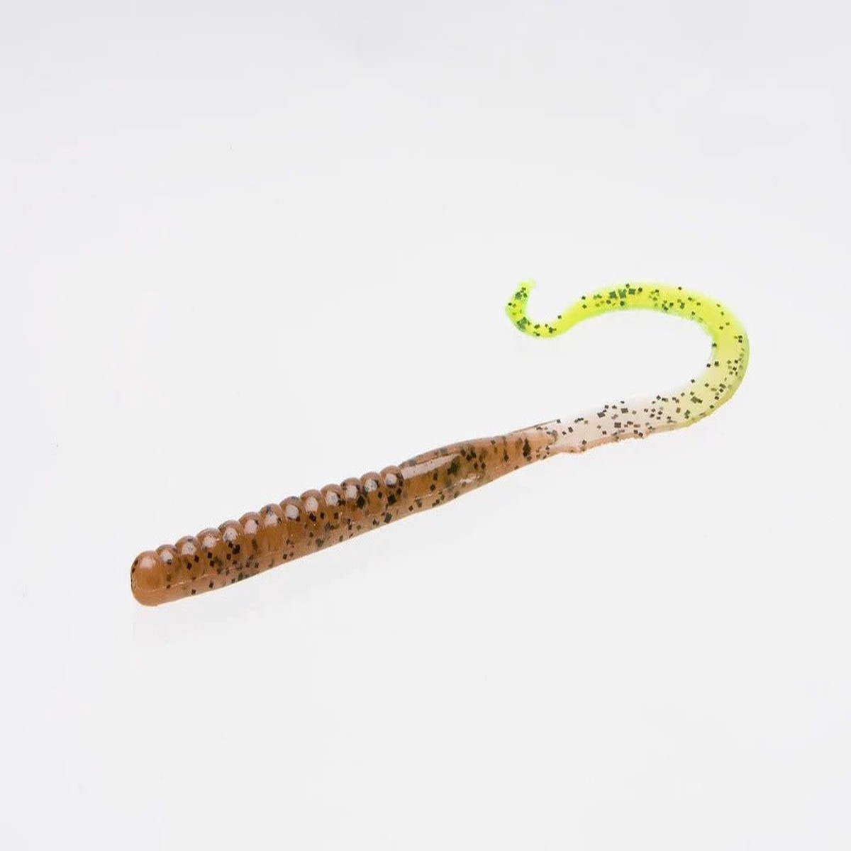 Zoom 009015 Mag II Ribbon Tail Worm, 9", 20Pk, Pumpkin Chartreuse (683508) - Default Title