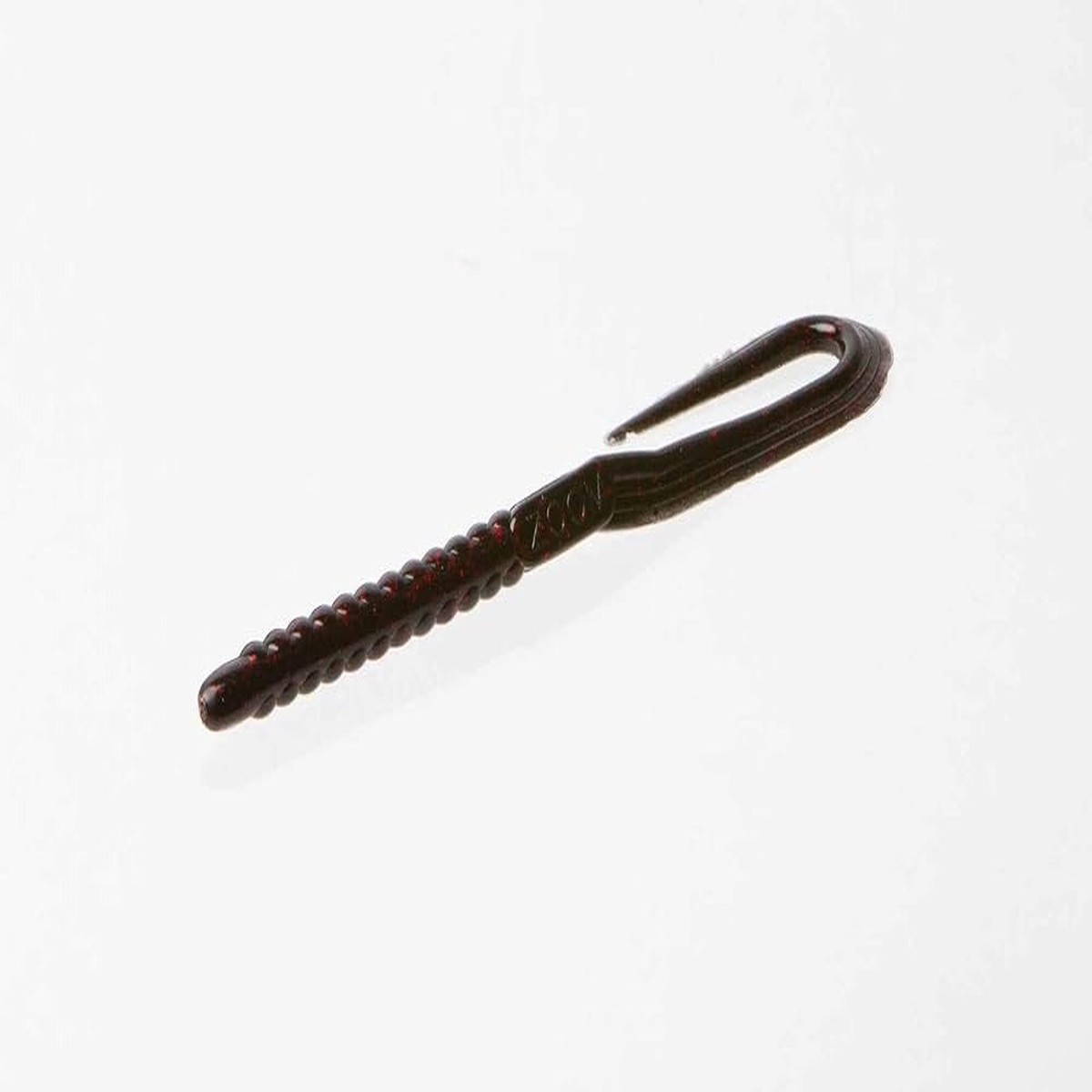 Zoom 144001 Mag U-Tale Worm 7.5", 15pk, Black Red Glitter - Default Title