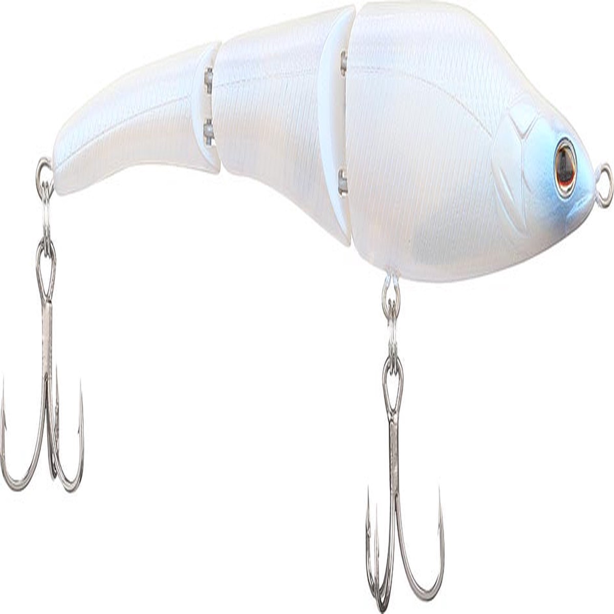 Berkley Freshwater Magic Swimmer - 3.75 Inch - Ghost White | 3.75 inch - 3/8 oz