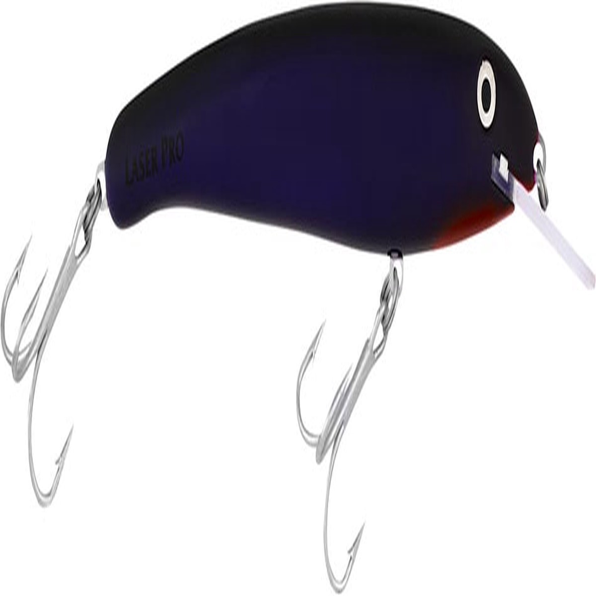Halco Laser Pro 190 Deep Diving Trolling Plug - 7.4 Inch - Black | 7.4 inch - 1 5/8 oz