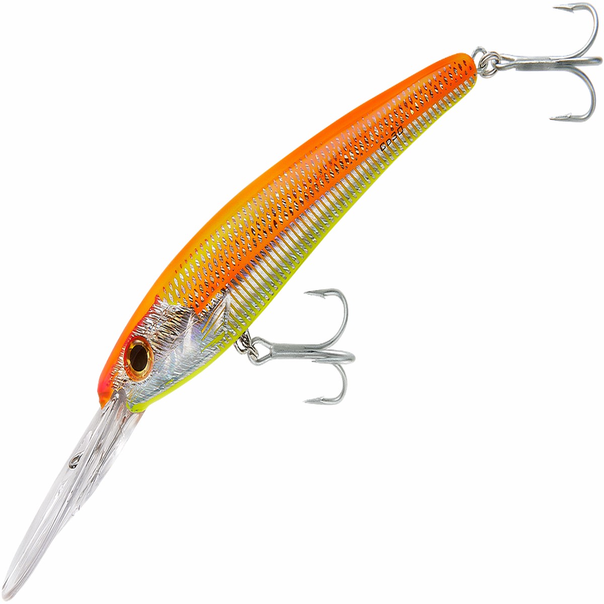 Bomber Saltwater Grade Certified Depth Trolling Plug - Sunrise | 8 inch - 4 oz - 30 feet