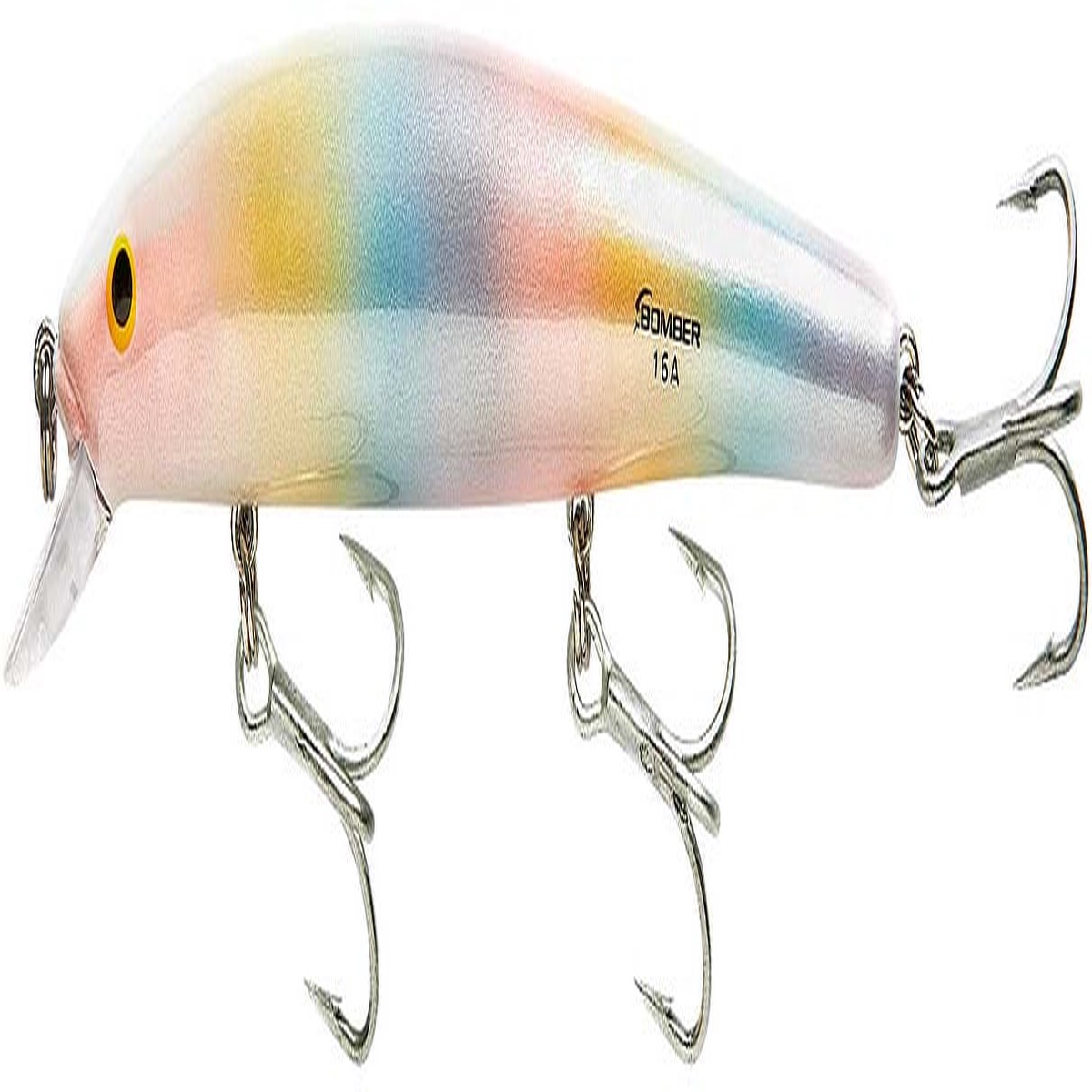 Bomber Saltwater Grade Heavy Duty Long A Trolling Minnow/Rip Bait - Mother Of Pearl | 6 inch - 7/8 oz