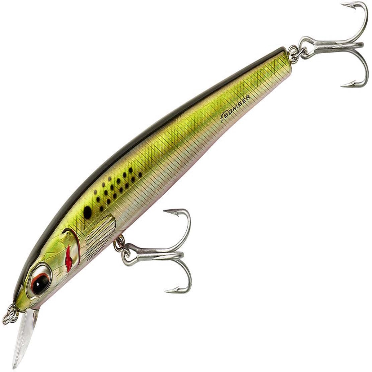Bomber Saltwater Grade Long Shot Trolling Hard Minnow/Rip Bait - Menhaden | 7 inch - 1 3/4 oz